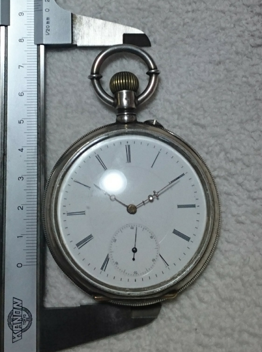 ☆レッツ商會 超大型 懐中時計 商館珍品時計ジャンク・希少お宝物!