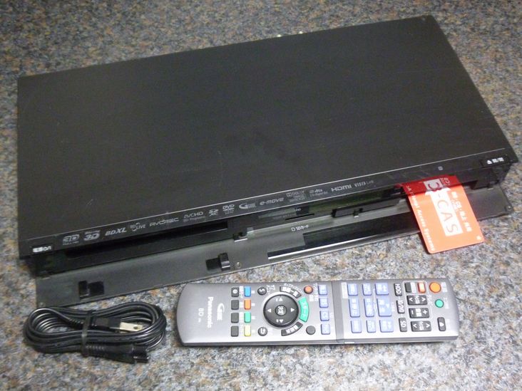  1TB HDD 換装 本来500GB DMR-BRT210 最大２番組同時録画 B-CAS リモコン 取説ダウンロード可(パナソニック)｜売買されたオークション情報、yahooの商品情報をアーカイブ公開 - オークファン パナソニック