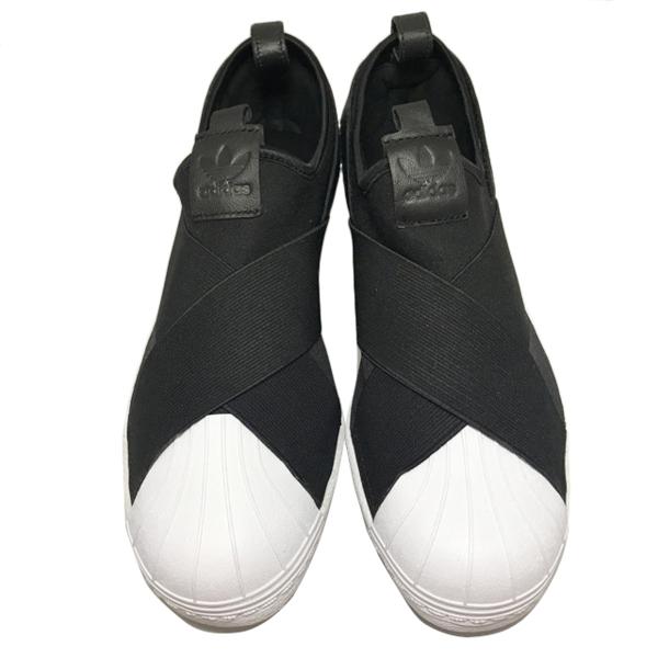 人気定番，限定SALE adidas SUPERSTAR SlipOn / アディダス スーパースタースリップオン / 黒 / US9.5 27.5cm 正規品 箱付(27.5cm)｜売買されたオークション情報、yahooの商品情報をアーカイブ公開 - オークファン 27.5cm
