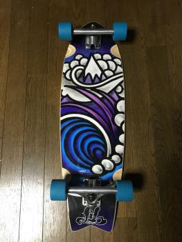 Tech Lib Cruiser Longboard – - LIB NEW blue (blue yellow⁄blue