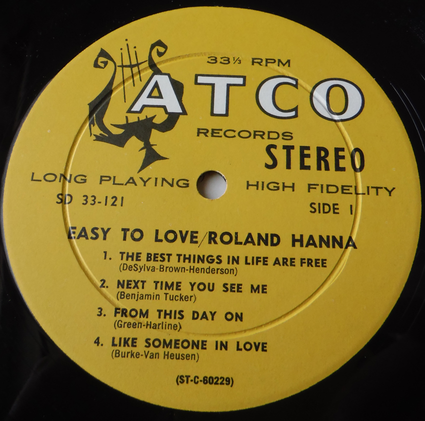 □ ATOCO名盤orig！ROLAND HANNA/ EASY TO LOVE 【公式通販】
