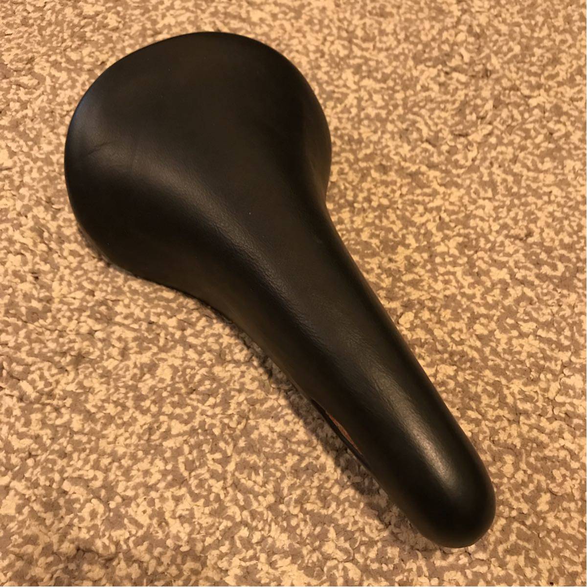美品/限定】本革レザーサドル ブラック セラサンマルコ（SELLE SAN