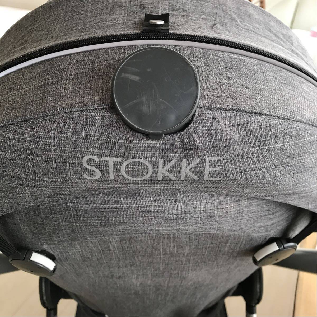 美品 ストッケ スクート2 ブラックメラーンジ ベビーカー フルセット 生後1ヶ月～４歳頃_4