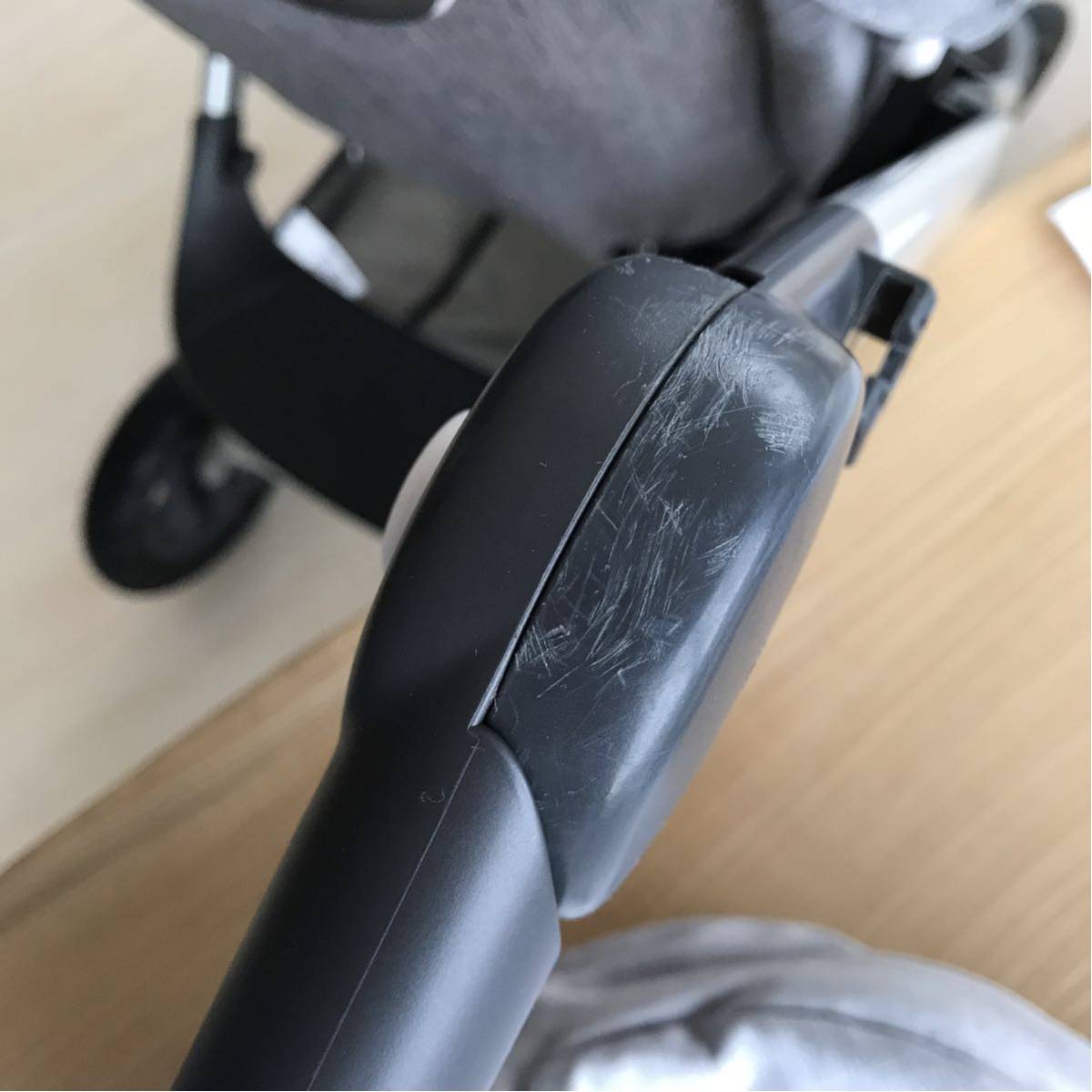 美品 ストッケ スクート2 ブラックメラーンジ ベビーカー フルセット 生後1ヶ月～４歳頃_6