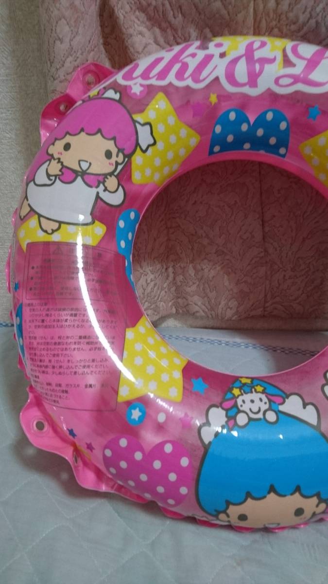 キキララ（リトルツインスターズ ） 浮き輪 55㎝ 一人用 1998年製(浮き