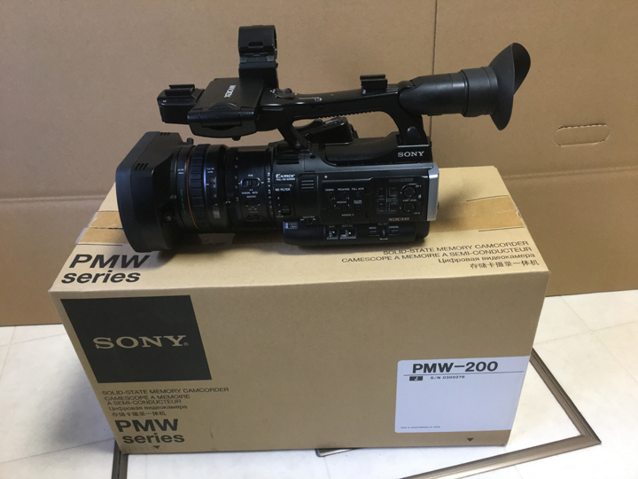 ソニー業務用カムコーダー PMW-200 中古 美品_6