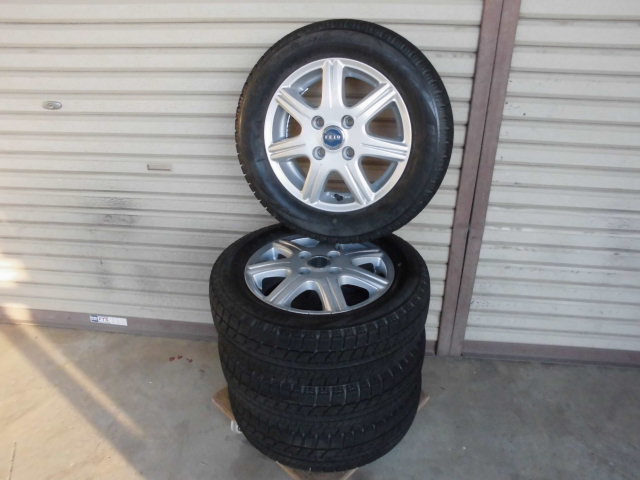 軽 155/65R13 ブリヂストン ブリザック スタッドレス VRX アルミ