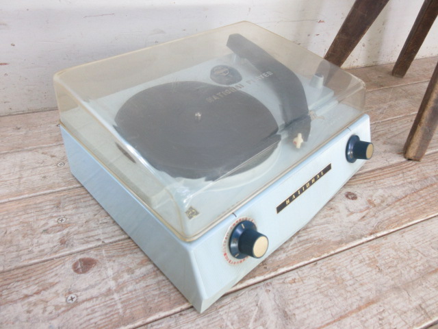 Yahoo!オークション 古いナショナル製レコードプレイヤーM18 蓄音機 