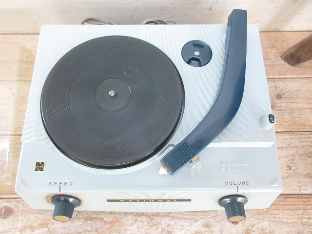 Yahoo!オークション 古いナショナル製レコードプレイヤーM18 蓄音機 