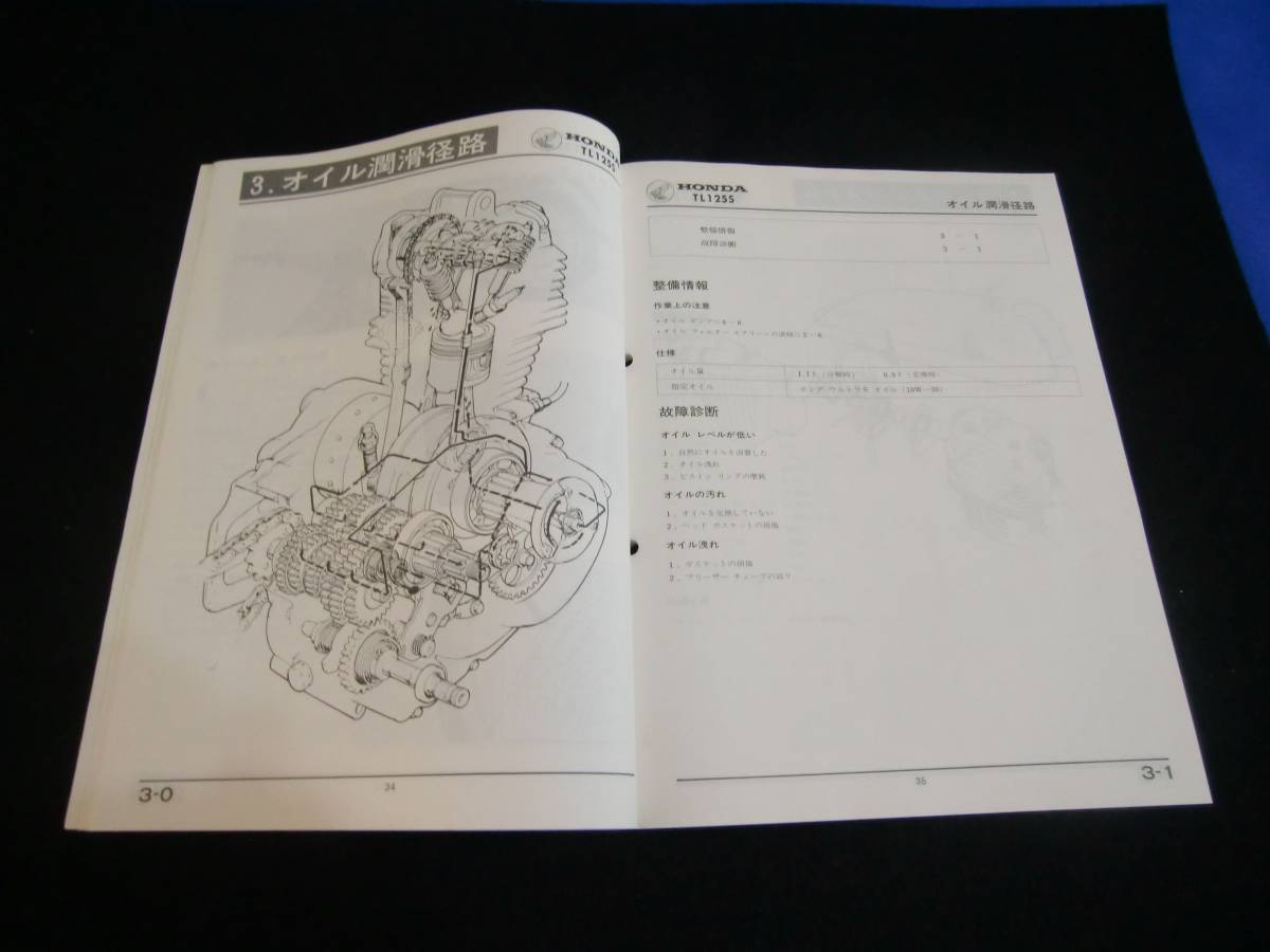 ホンダ イーハトーブ TL125S サービスマニュアル パーツリスト4