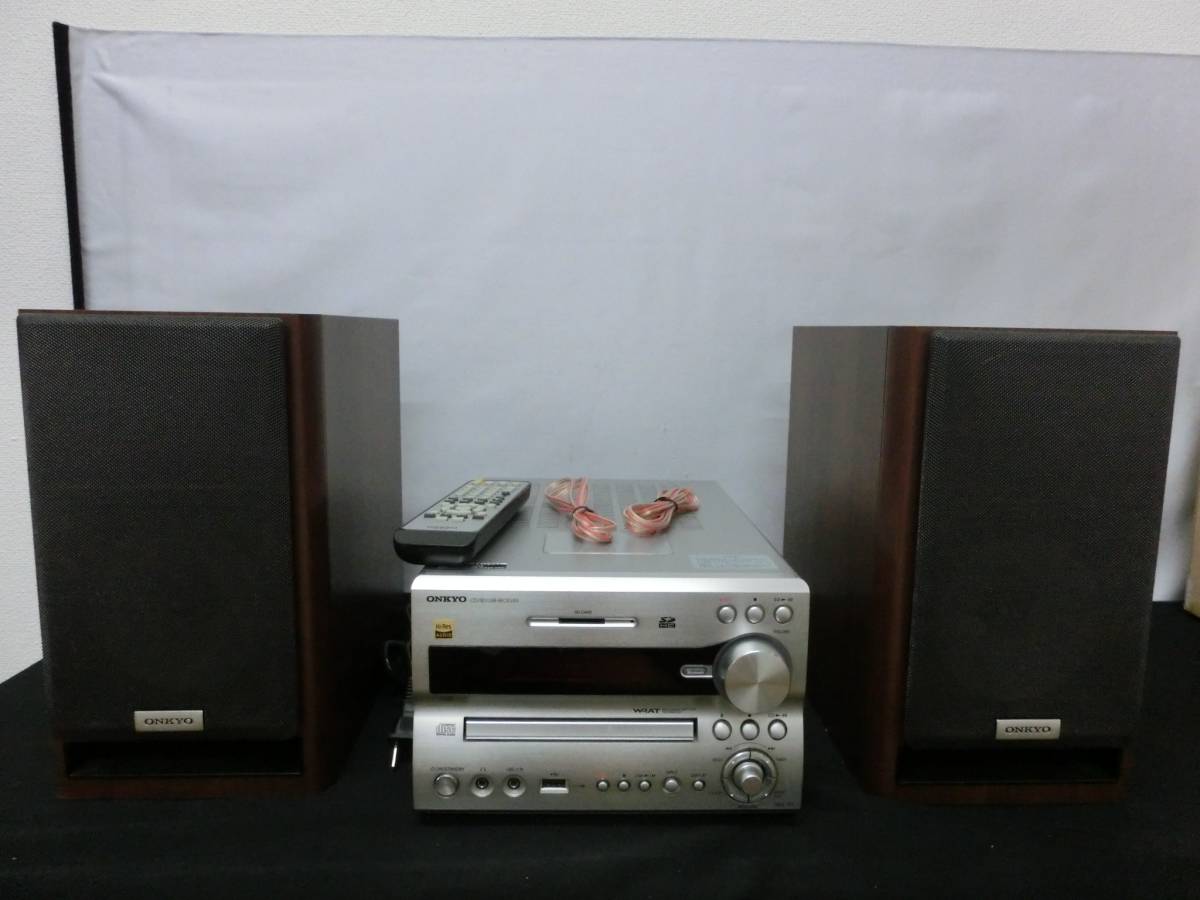 ONKYO NFR-7 システムコンポ SD コンポ USB NFR-7TX CD オンキョー