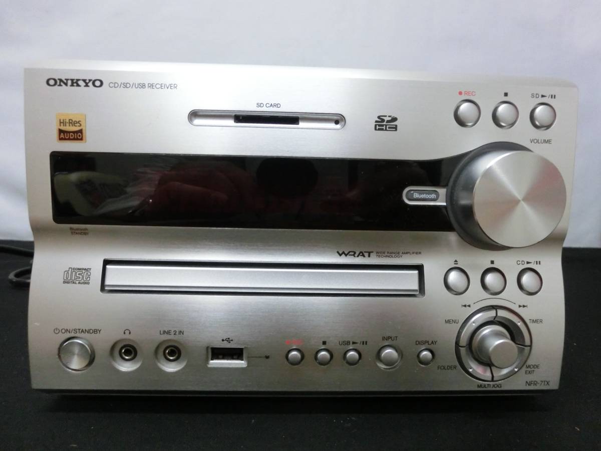 ONKYO NFR-7 システムコンポ SD コンポ USB NFR-7TX CD オンキョー