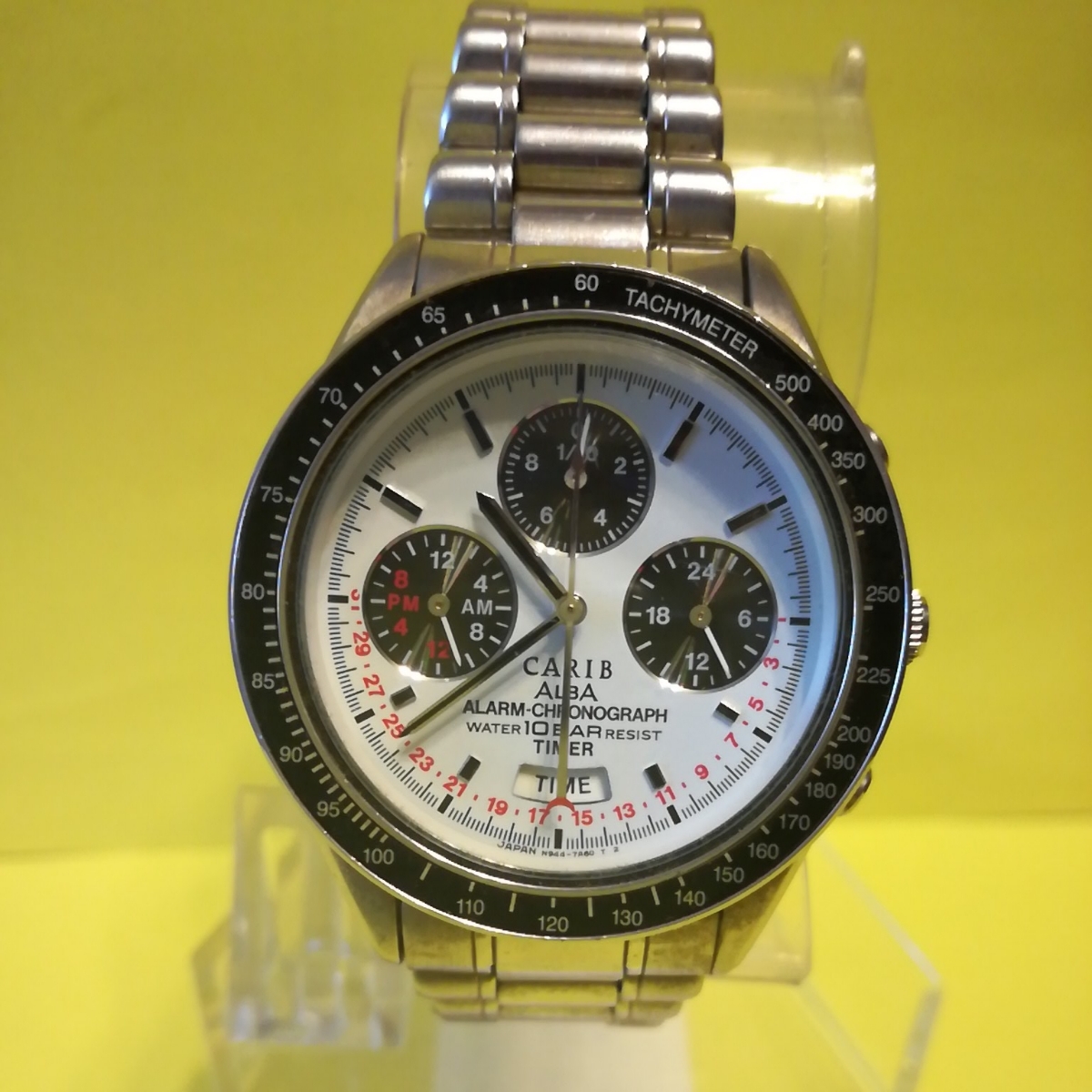 アルバ カリブクロノグラフalba carib SEIKO セイコー 腕時計 ALBA CARIB アルバ カリブ クロノグラフ