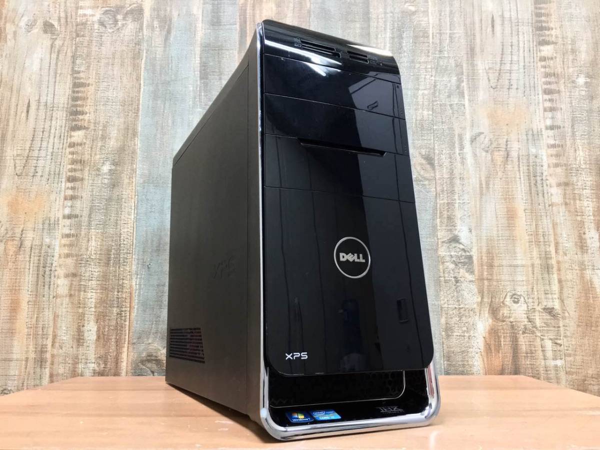■秒速起動■新品SSD120+新品1TB■極速 i7 2600 3.8G x 8スレッド 大容量RAM10GB■2画面 HDMI DVD-RW■Win10 Dell XPS 8300 完動品 1円～■