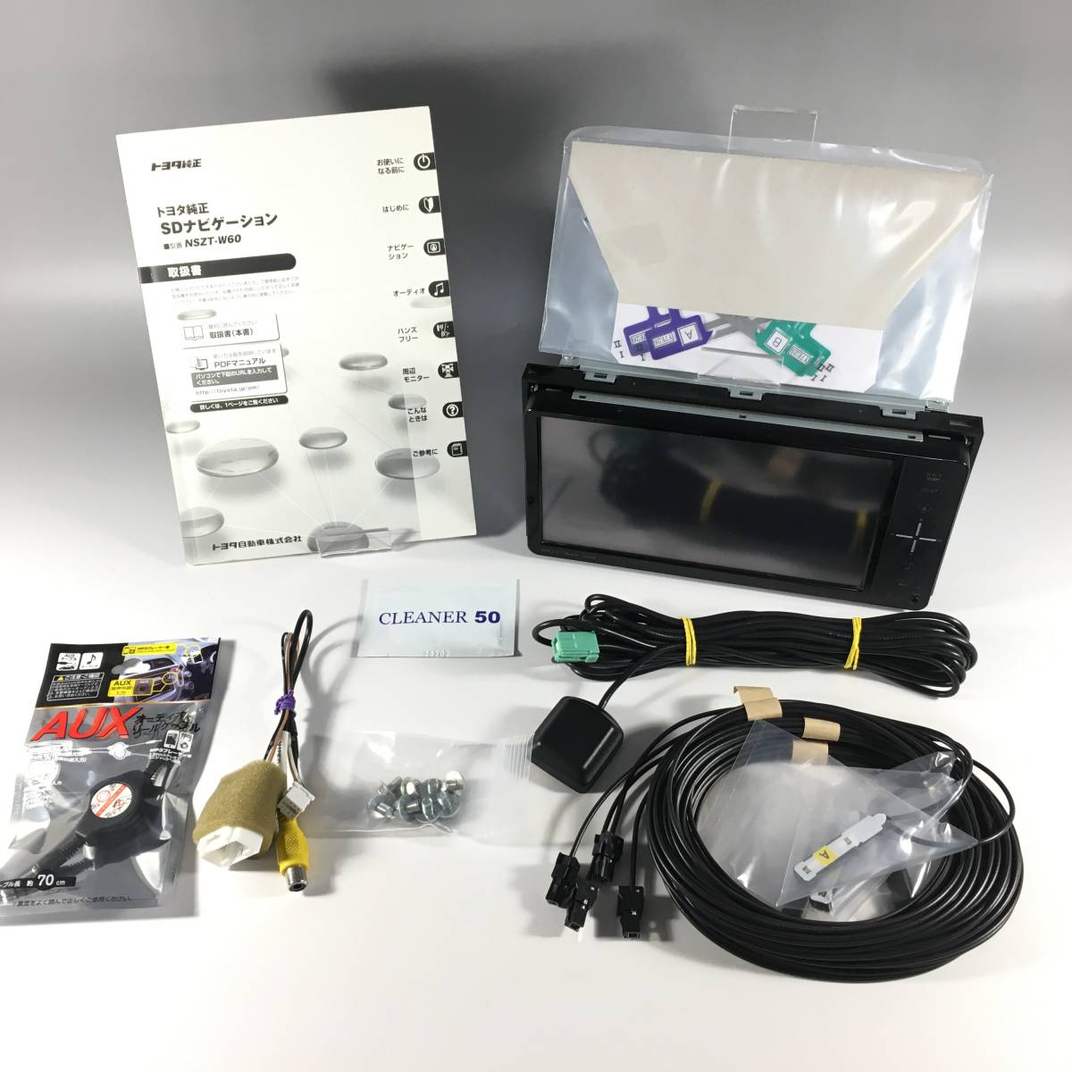 ★即決★美品★トヨタ純正★SDナビ★７インチ★NSZT-W60★２０１0年★①