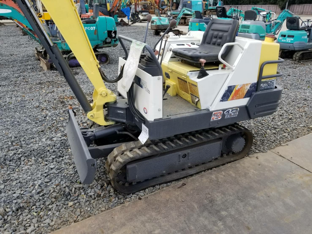 B12-1　1991年式　3445時間　程度良好　ヤンマー　ミニユンボ ヤンマーb12 ユンボ(建設機械、重機)｜売買されたオークション情報