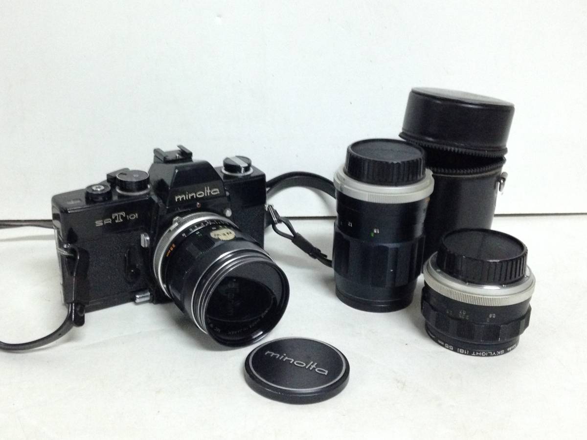 本物保証，定番 □minolta ミノルタ SRT101 古い カメラ フィルム