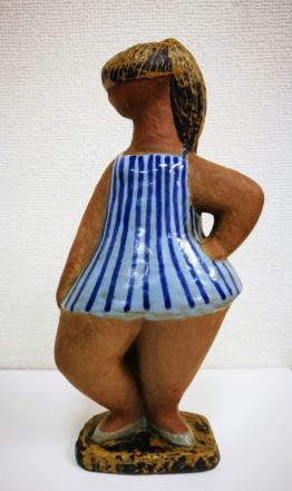 リサラーソン ABCフリッカー DORA Lisa Larson, a 'Dora' stoneware