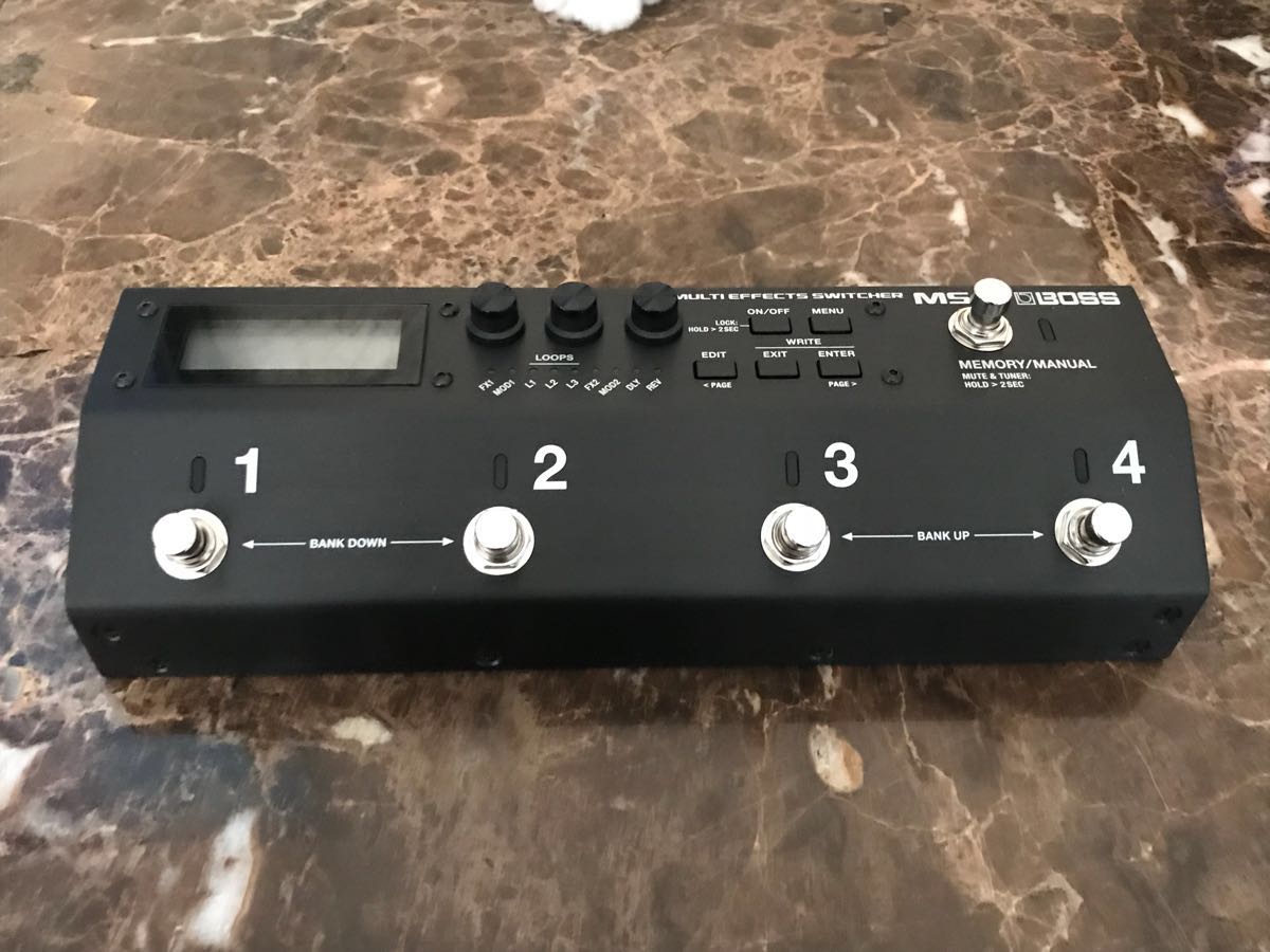 BOSS MS-3 【新品同様】 MULTIEFFCTS SWITCHER Multi BOSS Effects