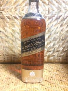 John Walker black コルク栓 【26 2/3 OUNCES表記】 ジョニーウォーカー 黒ラベル 1960年代 古酒 ウイスキー 度数表記無し SAME QUALITY