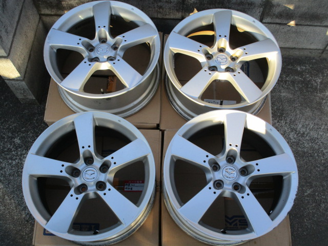 純正 RX-8 ホイール 18インチ +50 SE3P マツダ 5H 114.3 Yahoo 