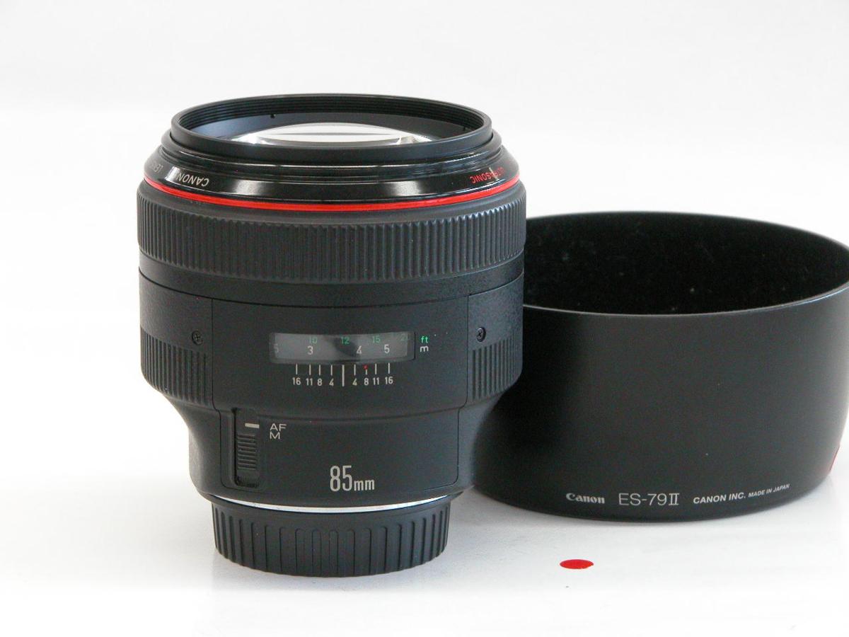 F1.2L Canon USM EF85mm II 単焦点レンズ フルサイズ対応 キヤノン 