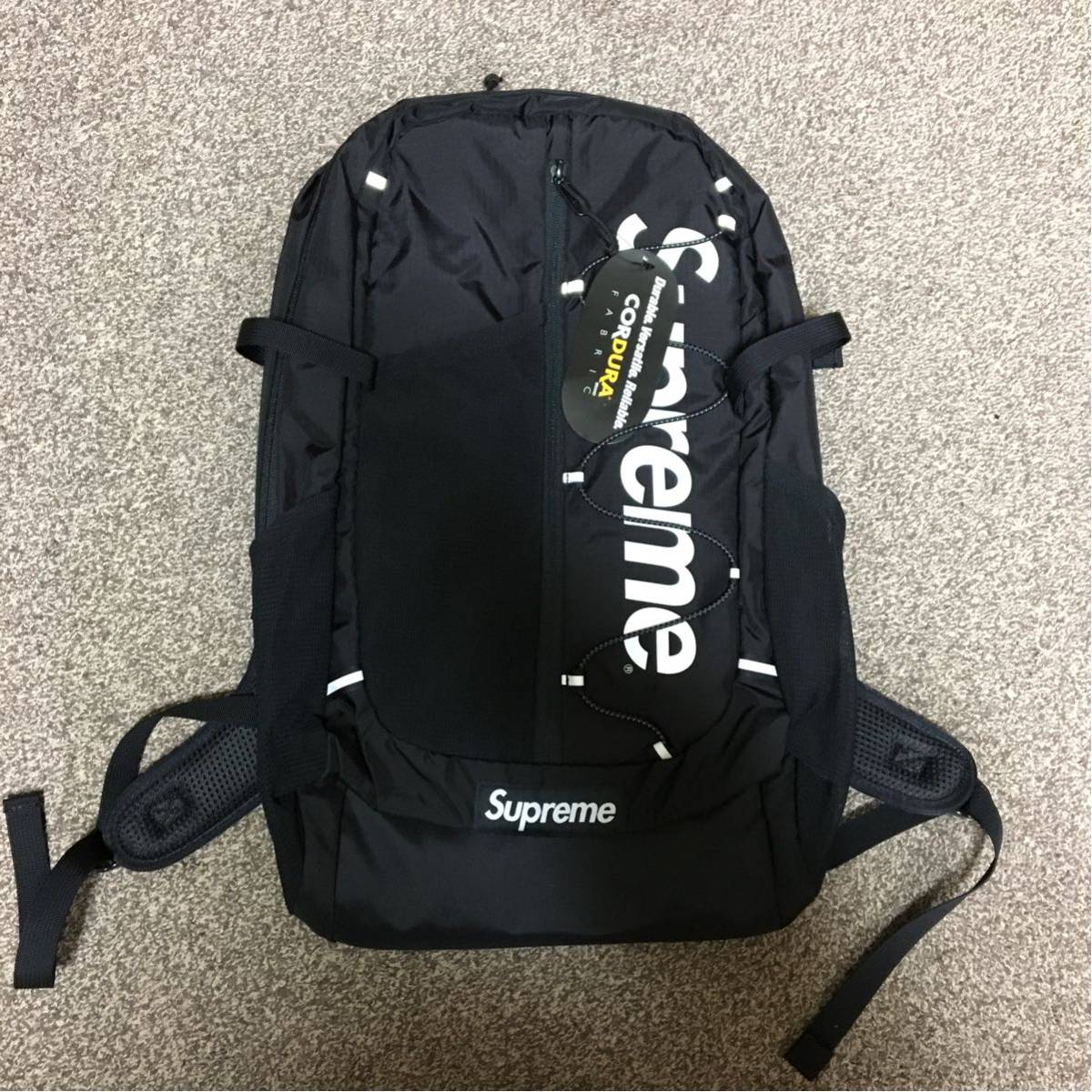 supreme バックパック リュック 黒 ブラック