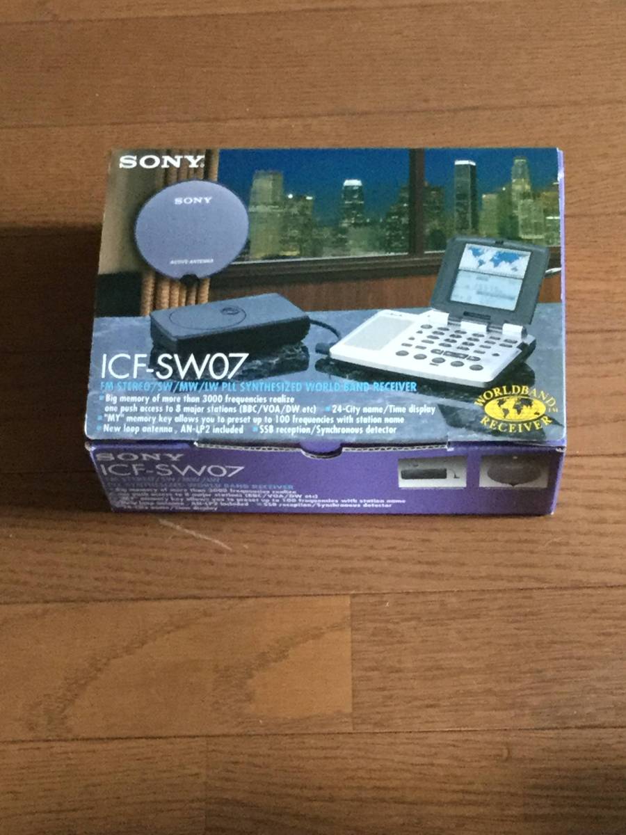 ICF-SW07 SONY - ソニー メルカリ 短波ラジオ ワールドバンド