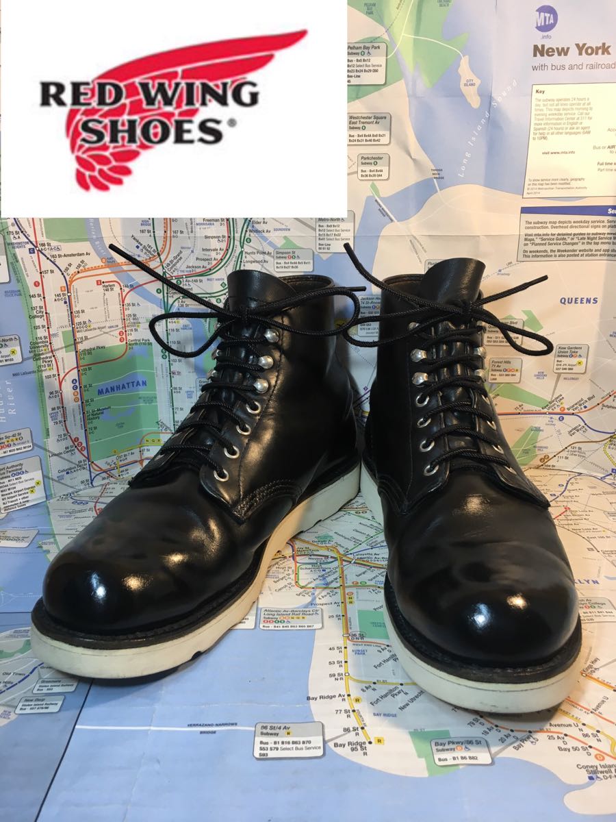 ☆レア四角犬タグ☆RED WING US9 Dワイズ♪ 約27～27.5㎝