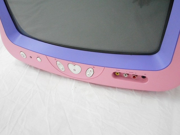 中古 Disney ディズニー 13型 ブラウン管テレビ アナログ DVD