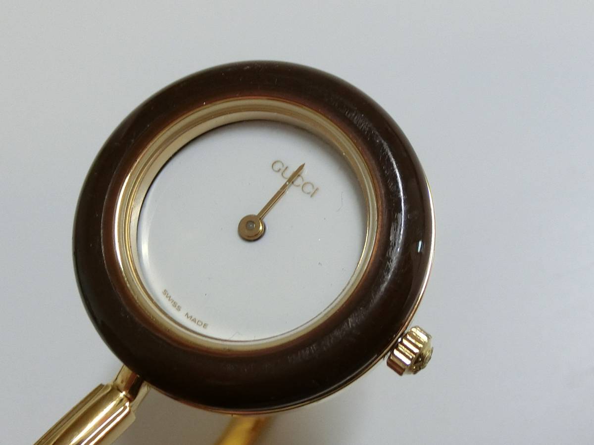 1円～ジャンク品 グッチ 11/12.2 クォーツ 腕時計 (B-あ24) グッチ 11⁄12.2
