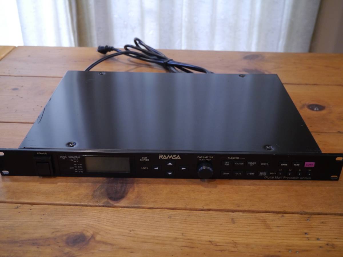 完動品】RAMSA WZ-DM35 デジタル チャンネルデバイダー／マルチ