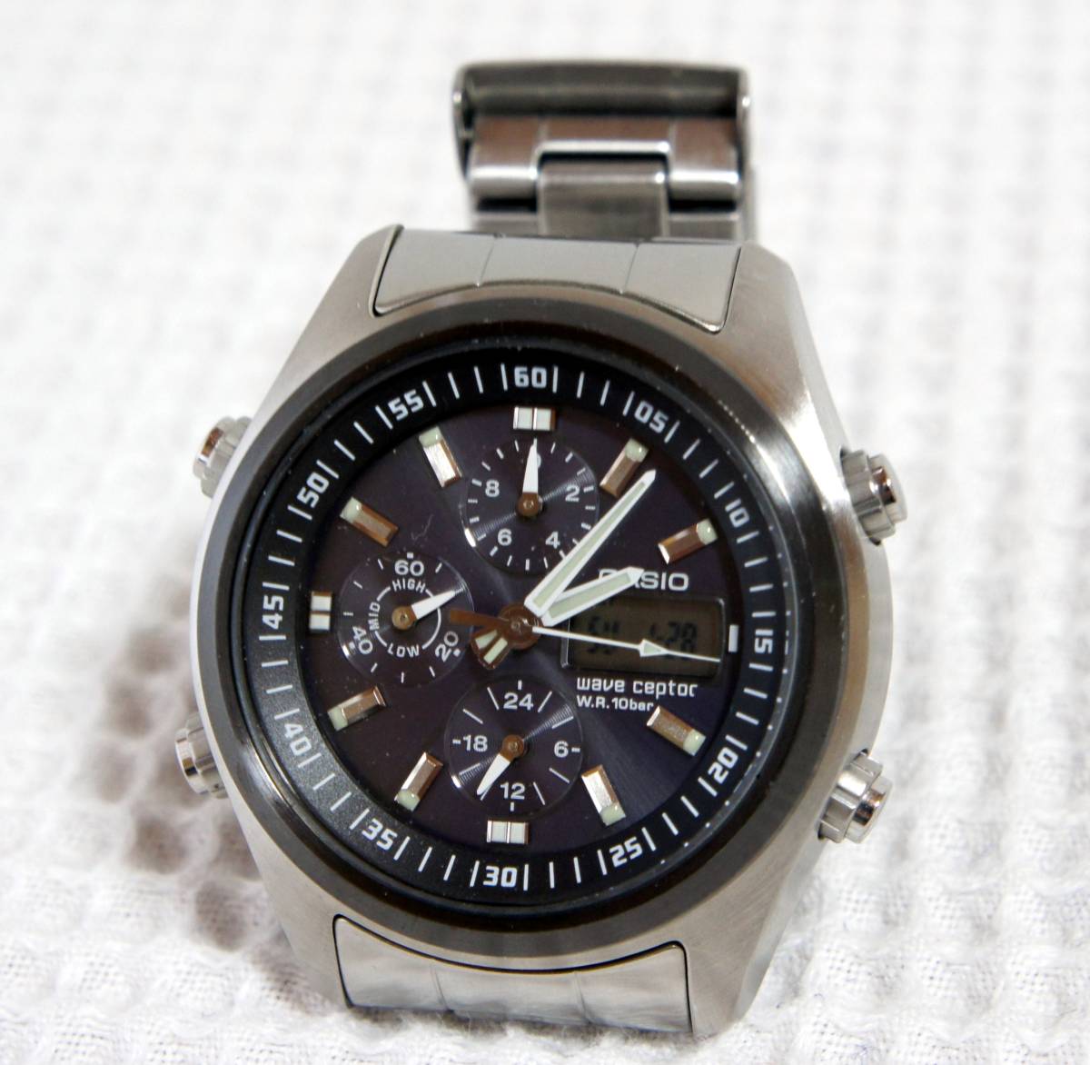 WVQ-500DJ カシオ ウェーブセプター CASIO WVQ-500DJ、電波ソーラー 