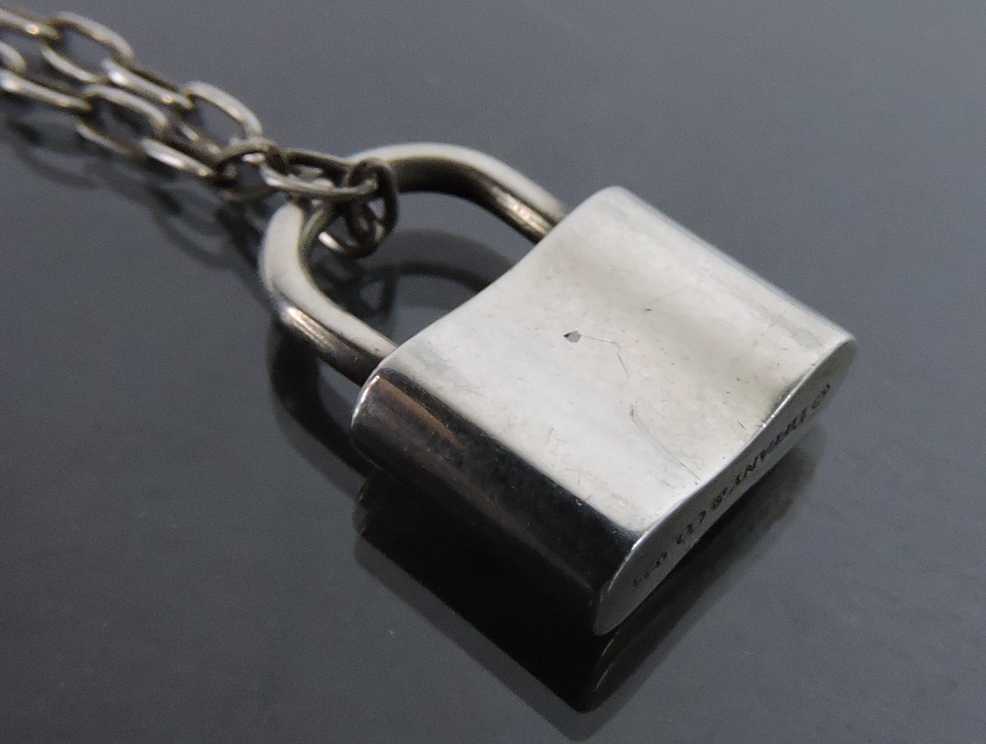 正規品 ティファニー TIFFANY シルバー925 南京錠 1837ロックチャーム