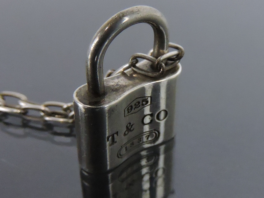 正規品 ティファニー TIFFANY シルバー925 南京錠 1837ロックチャーム