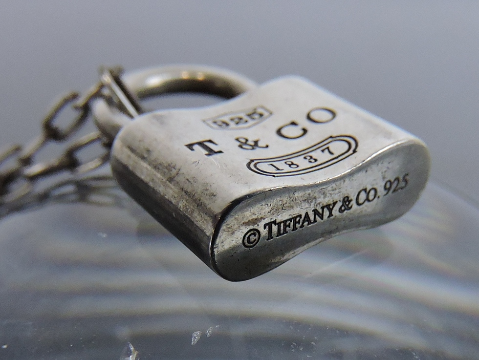 TIFFANY＆Co.ティファニー ペンダントトップ 1837 南京錠 925 正規品 ティファニー TIFFANY シルバー925 南京錠 1837ロックチャーム