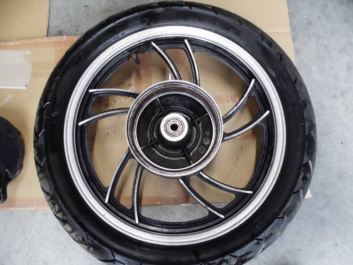RZ250 リアホイール 4L3 RZ350 希少 ヤマハ リアディスク化用 ノーマル 
