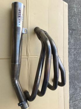 ゼファー1100 OVERマフラー USA仕様？メガホンマフラー | ゼファー1100 