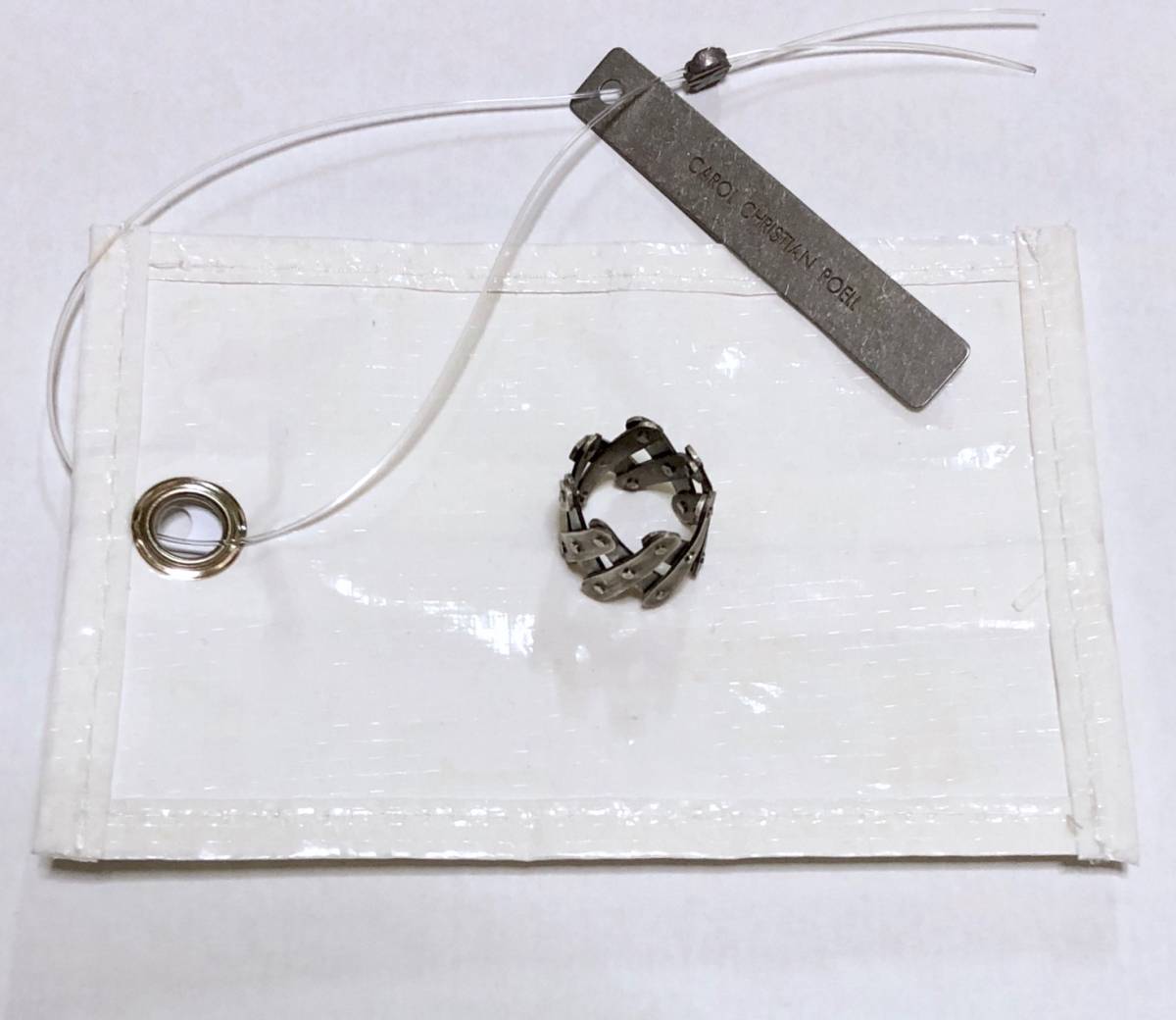 最安値，格安 CAROL CHRISTIAN POELL Pantograph Ring シルバー リング 指輪 キャロルクリスチャンポエル(服飾小物)｜売買されたオークション情報、yahooの商品情報をアーカイブ公開 - オークファン 服飾小物