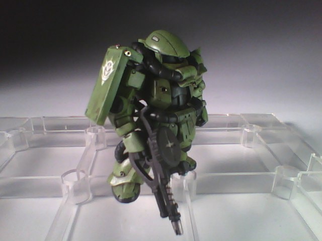 FW ◇FW GUNDAM CONVERGE MS-06FザクII 改造塗装完成品 ZAKU ガンダム