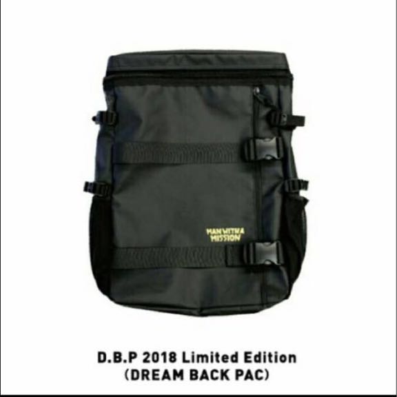 新品　DREAM BACK PAC マンウィズ　リュック MAN WITH A MISSION D.B.P 2018 Limited Edition（DREAM BACK PAC