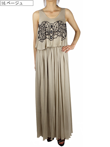 2025，品質保証 70%OFF SCOT CLUB スコットクラブ マキシワンピース ロングワンピース ビジュー ドレス リゾートワンピース(Mサイズ)｜売買されたオークション情報、yahooの商品情報をアーカイブ公開 - オークフ Mサイズ