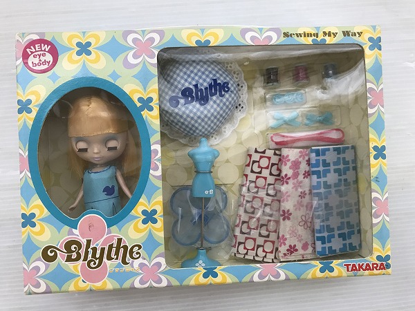 美品】プチブライス PBL 020 ソーイング マイウェイ・ブルー Blythe 