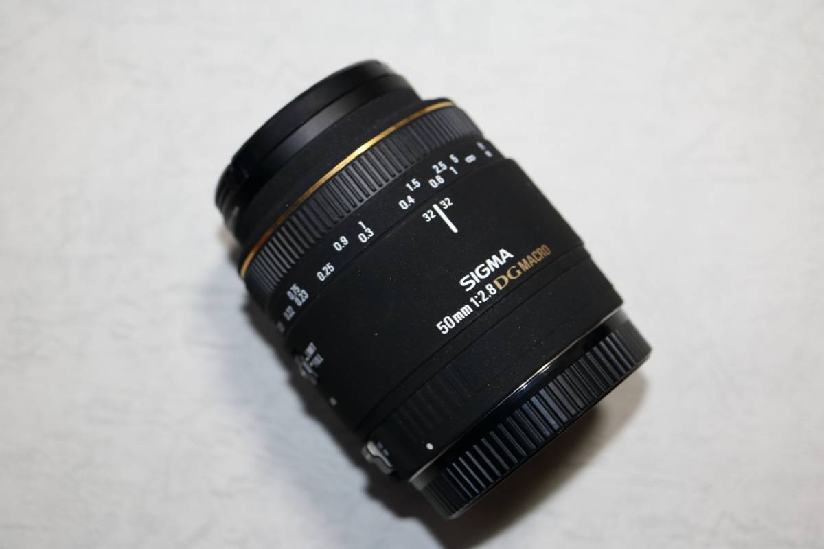 SIGMA 単焦点マクロレンズ MACRO 50mm F2.8 EX DG キヤノン用