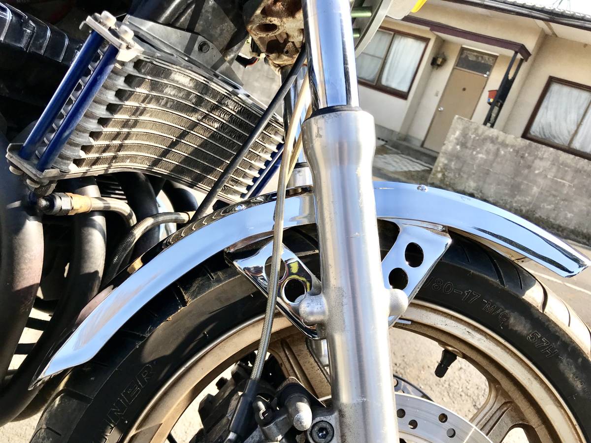 オマケ多数】ゼファー400 FX仕様 シンプルカスタム【最落無】検:Z250FT 