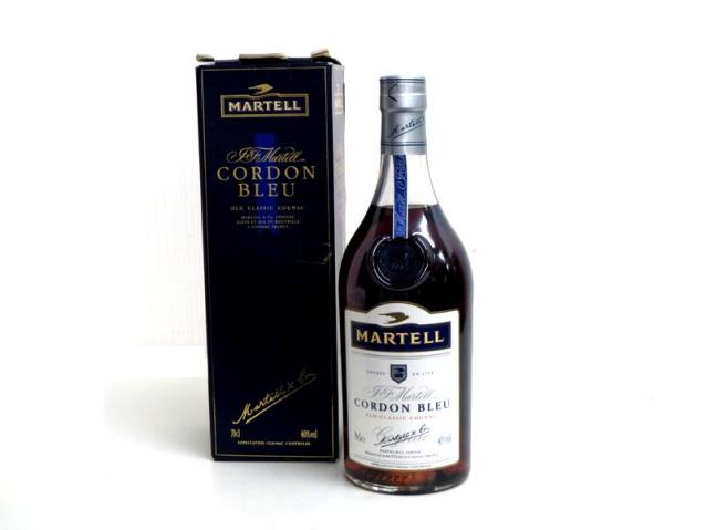 マーテルコルドンブルーMARTELL□700ml箱付□未開栓 マーテルコルドン