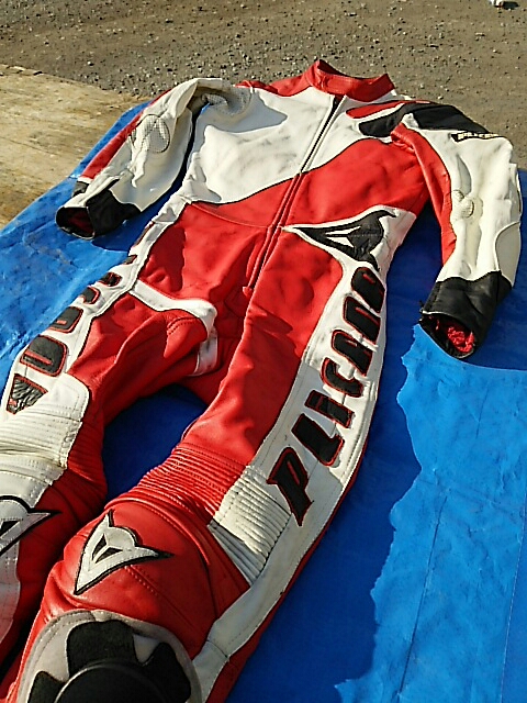 CORIN MOTORS ライダースーツ ツナギ Sサイズ 牛革 PLICANA corin