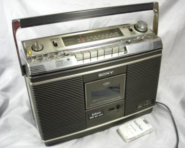 SONY CF-3800 ラジカセ == SONY CF-3800 ステレオラジカセ ジャンク