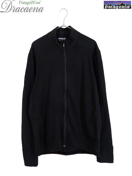 古着 ジャケット 09s USA製 Patagonia パタゴニア SPANDEX ストレッチ ソフトシェル インサレーション ジャケット 黒 XL 古着