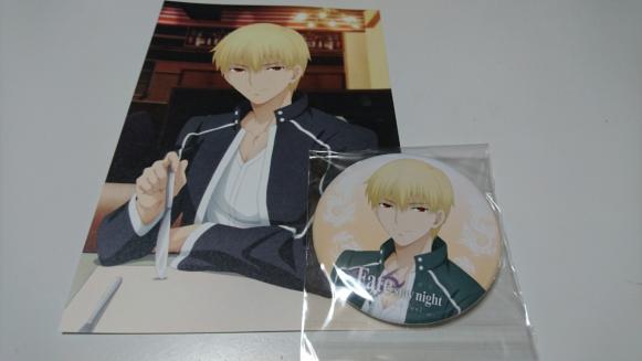 Fate/Stay night Heaven's Feel HF DINING ポストカード 缶バッジ